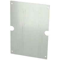 Płyta montażowa, 214x111   TM 1224 do obudów z poliwęglanu i ABS | 9512016 Fibox