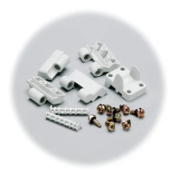 Zestaw zawiasów do obudów QUICK PAT 12040 | 4512040 Fibox