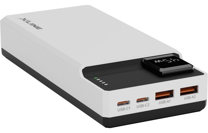 Powerbank XLINE GPB245W 20000 mAh 45W Biały | WEG-2021876 Produkty Marketingowe