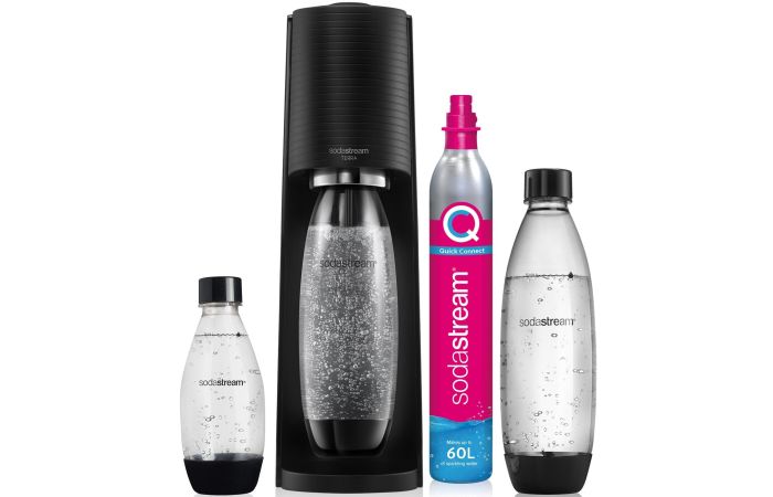 Saturator SODASTREAM Terra Czarny + 3 butelki | WEG-2021884 Produkty Marketingowe