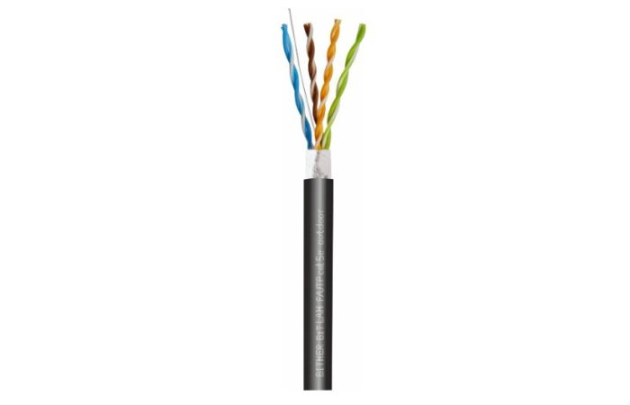 Kabel teleinformatyczny BITLAN F/UTP 4x2x24AWG (0,5) cat. 5e outdoor 200MHz BĘBEN | TI0051 Bitner