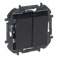 Łącznik świecznikowy 10AX, czarny, NILOE STEP | 863505B Legrand