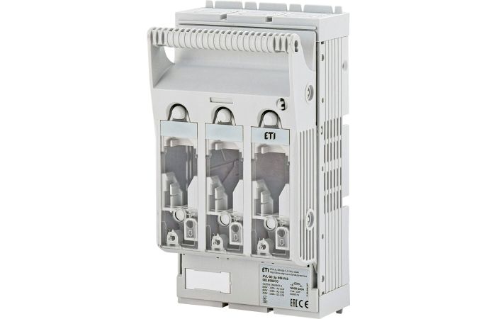 Rozłącznik bezpiecznikowy KVL-00 3p M8-M8 | 001690870 Eti