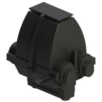 Zacisk przebijający AL. 16/120-19-95 dwustronny z nakrętką zrywalną | Z2061Z ALPAR