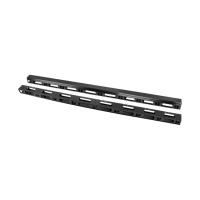 ORGANIZER KABLI PIONOWY DO SZAF STOJĄCYCH 42U (FF01 + FF02) 2 SZTUKI CZARNY LANBERG | AK-1210-B Lanberg
