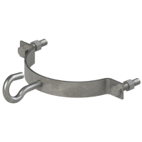 Uchwyt słupa wirowego z hakiem M16 Fi-155-190mm S504 | S504 ALPAR