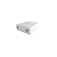 Obudowa natynkowa FTTH 2x SC simplex, 86x86x19mm, biały (RAL 9010) | DN-9310-01 Assmann