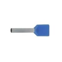 Końcówka tulejkowa izolowana podwójna HI 2X0,75/8 F przekrój: 2x0,75mm2, dł. tulejki 8 (opak 100szt) | E08KH-02020104301 Ergom