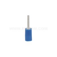 Końcówka kablowa igiełkowa izolowana Cu KII 2,5-12 PCV przekrój: 2,5mm2 dł. 12mm (opak 100szt) | E09KO-02040300600 Ergom