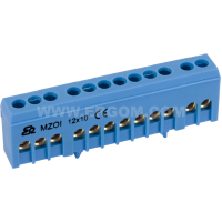 Zacisk ochronny MZOI-N 12X10MM2 | R33RA-01010104321 Ergom