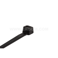 Opaska kablowa TKUV 16/5 4,6x160mm odporna na UV czarna (opak 100szt) | E01TK-01050101101 Ergom