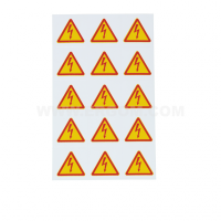 Znaki samoprzylepne ZS 12 LIGHTNING | E04ZP-02030200400 Ergom