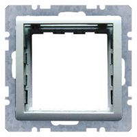 Zestaw adaptacyjny do modułów 45x45mm, alu aksamit, lakierowany, Q.x | 14406084 Hager