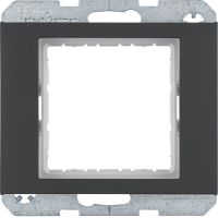 Zestaw adaptacyjny do modułów 45x45mm, antracyt, mat, K.1 | 14407006 Hager