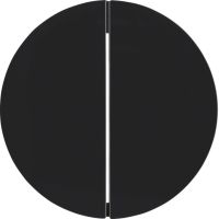 Przycisk 2-krotny do ściemniaczy przyciskowych i sterowników R.x/Serie 1930/Glas KNX RF quicklink | 85146131 Hager
