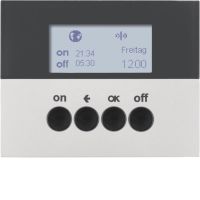 Łącznik czasowy KNX RF quicklink Berker.Net, alu, lakierowany, K.5 | 85745277 Hager
