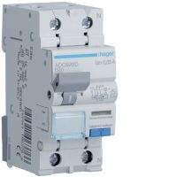 Wyłącznik różnicowoprądowy z członem nadprądowym 2P B 20A 30mA typ AC, RCBO | ADC920D Hager