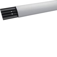 Kanał podłogowy PVC z pokrywą 18x75 jasnoszary, Tehalit.AK | SL1807507035 Hager