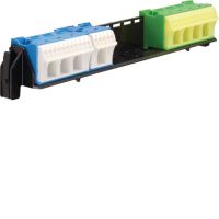Wspornik z zaciskami PE/N QuickConnect 2R, Volta | VZ462 Hager
