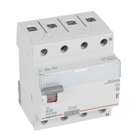 Wyłącznik różnicowo-prądowy P 304 4P 63A 500MA typ A serii TX3 | 411796 Legrand