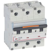 Wyłacznik nadprądowy S323 C125 3P 125 A 25KA DX3 | 409790 Legrand