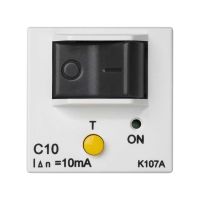 Wyłącznik różnicowo-prądowy K45 10A/10mA , czysta biel Simon Connect | K107A/9 Kontakt Simon