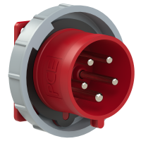 Wtyczki tablicowe 32A 400V 3P+Z+N IP44 IP67 | 6252-6 PCE