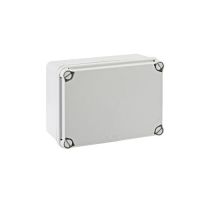Puszka instalacyjna n/t LIGHT pokrywa pełna, gładka 162x116x76 IP66/67 | EL-161 PCE