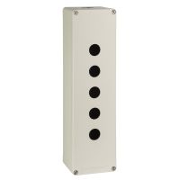 Stanowisko sterowania, z pustym odlewem ciśnieniowym, XAP G, Fi-22mm, 5 wycięcia | XAPG59505 Schneider Electric