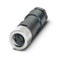 Złącze wtykowe SACC-M 8FS-3CON-M, 3-pinowe gniazdo proste M8 | 1681172 Phoenix Contact