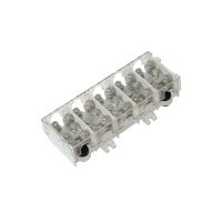 Listwa zaciskowa LG 5x25/16 101A z osłoną, IP20, szara | E.4029 Pawbol