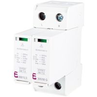 Ogranicznik przepięć, kombinowany (warystor+iskiernik), ETITEC SM T12 300/12,5 2+0, typ T1+T2 (B+C) | 002440542 Eti