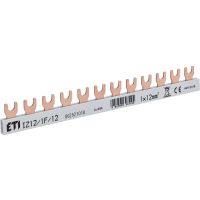 Szyna łączeniowa widełkowa 1P 80A 12mm2 modułów IZ12 1F 12 | 002921018 Eti