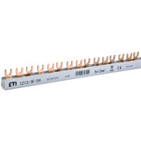Szyna łączeniowa widełkowa 3P 80A 12mm2 54-moduły IZ12/3F/54 | 002921024 Eti