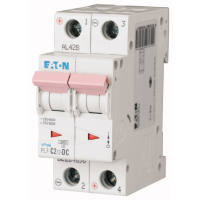 Wyłącznik nadprądowy 2-bieg. PL-7 10kA 2A C, PL7-C2/2-DC | 264896 Eaton