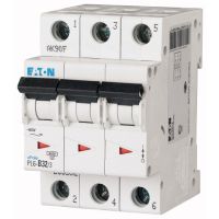 Wyłącznik nadprądowy 3P B 32A 6kA AC, PL6-B32/3