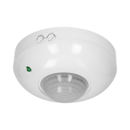 Czujnik ruchu 360st. IP20, 1200W, biały, natynkowy, PIR | OR-CR-203/W Orno