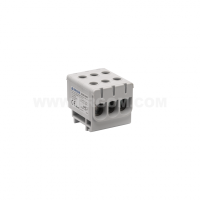 Złączka 3-torowa ZJUN-3x50 do przewodów 50mm2 szara | R34RR-07010021901 Ergom