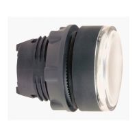 Przycisk płaski podświetlany główka Fi 22 LED, biały | ZB5AHCUST02 Schneider Electric