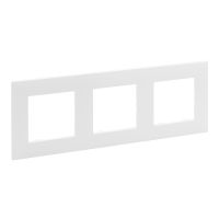 Ramka potrójna, biały, Niloe Step | 863193 Legrand