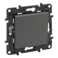 Łącznik jednobiegunowy 10AX- kolor stalowy Niloe Step | 863401 Legrand