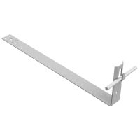 Uchwyt dachówkowy przykręcany do łaty zacisk, L=38cm, ocynk ogniowy | AH0901OG AH Hardt