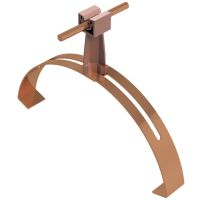 Uchwyt gąsiorowy uniwersalny ze słupkiem, ceglasty, tworzywo/miedź | AH04202C AH Hardt