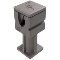 Słupek, H=4cm, brązowy, tworzywo | AH29010B AH Hardt