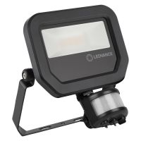 Naświetlacz z czujnikiem FLOOD LED PFM 10W/3000K SYM 100 S BK | 4058075460836 Ledvance