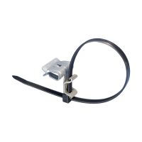 Zacisk nabijany z plastikową opaską kablową, 3-8mm półka belki, 4H24CTBB | 170220 Erico