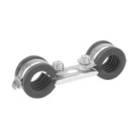 Obejma do rur podwójna, 3/8", 10 DN, Fi 15-19mm, MDC019 | 596000 Erico