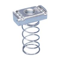 Nakrętka do profilu strut ze sprężyną, profil typu A, S316, M6 pręta, 6mm, SPRAM6S6 | 315180 Erico