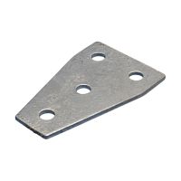 Łącznik płaski, poszerzany z czterema otworami, ułozonymi w literę T, 132mmx9, ZEA110 | 387450 Erico