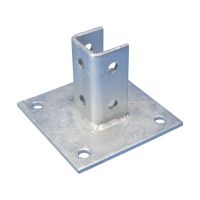 Podstawa słupa dla profili strut typu A, HD, 150mmx150mmx100mmx32mm, ZGA506 | 313822 Erico